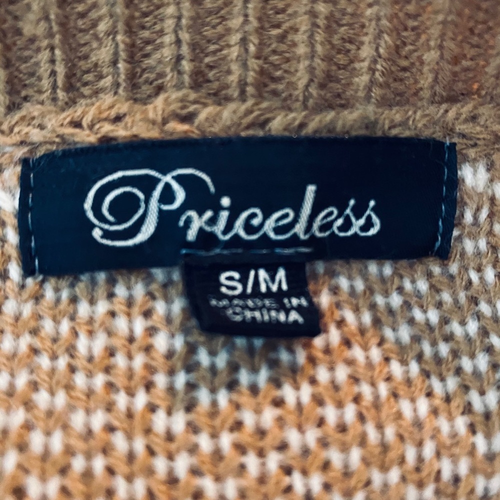 Aztec Open Front Cardigan - Picture 4 of 5